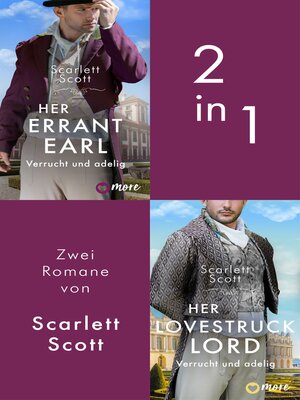 cover image of Her Errant Earl & Her Lovestruck Lord